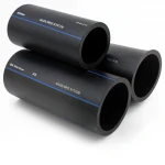 مواسير HDPE السعودي PE 80 ضغط 8 بار قطر خارجي 315 مم سمك 18.7 مم لون اسود