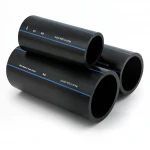 SPS HDPE Pipes   PE 80 Pressure 12.5 Bar Outside Diameter 225 mm Thickness 20.5 mm Color Black