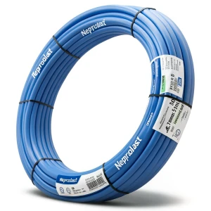Neproplast HDPE Pipes PE 80 Pressure 10 Bar Diameter 75 mm Thickness 5.6 mm Blue | NEPROPLAST