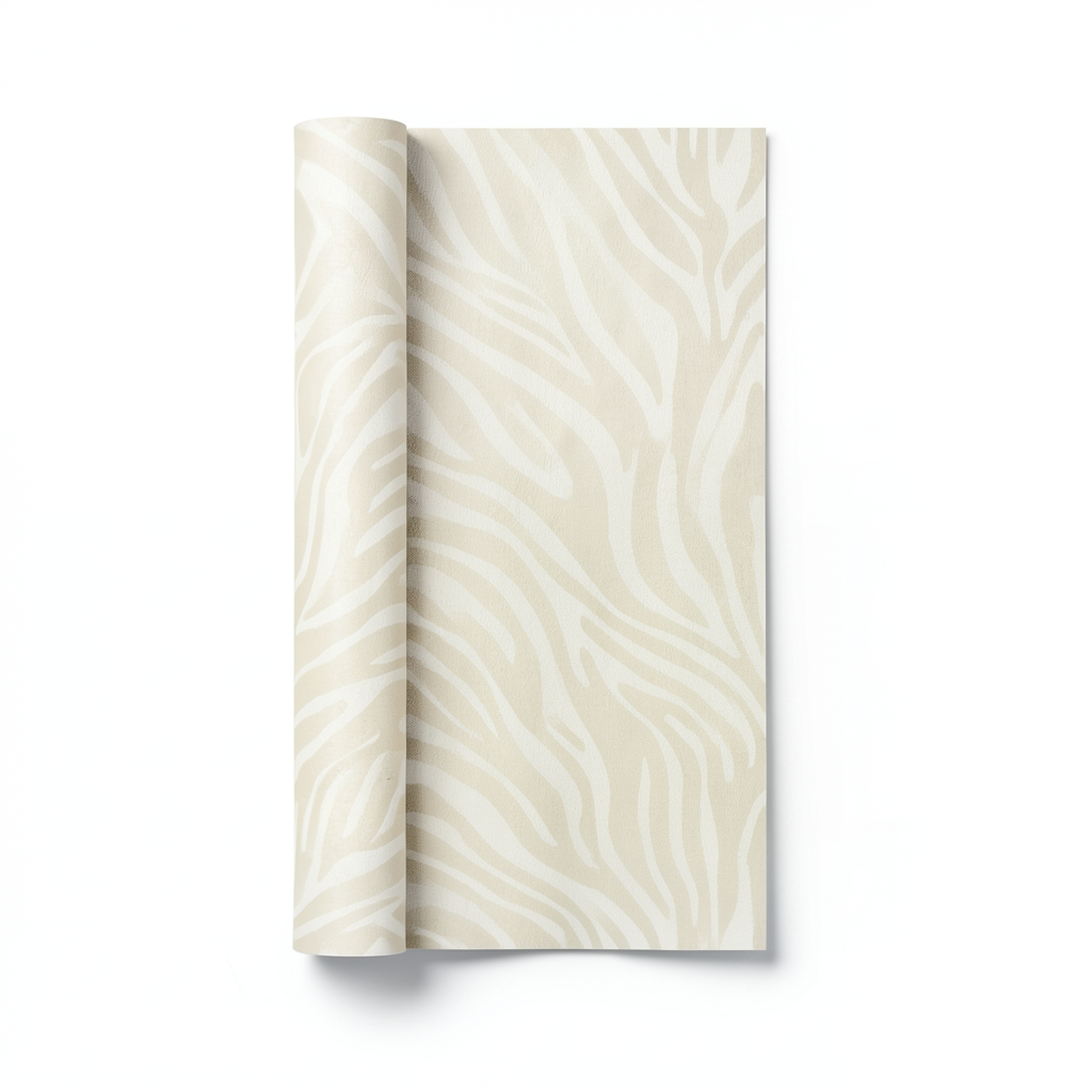 Italian Wallpaper Pattern Design Beige, 10m Length, 0.70m Width