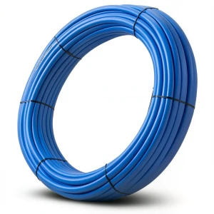 أنابيب HDPE نيبروبلاست PE 80 ضغط 10 بار قطر 90 مم سمك 6.7 مم أزرق | نيبروبلاست