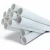 UPVC Pipes Al-Rajhi Nominal Pressure 17.2 Bar Size 1 inch Thickness 1.96 mm White Colour