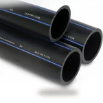 SPS HDPE Pipes   PE 80 Pressure 8 Bar Outside Diameter 400 mm Thickness 23.7 mm Color Black