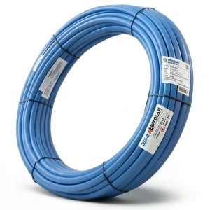 أنابيب HDPE PE 80 ضغط 10 بار قطر خارجي 110 مم سمك 8.1 مم لون أزرق | نيبروبلاست