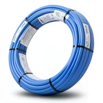 أنابيب HDPE نيبروبلاست PE 80 ضغط 6 بار قطر خارجي 40 مم سمك 1.9 مم لون أزرق | نيبروبلاست