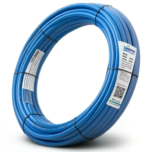 أنابيب HDPE PE 80 ضغط 6 بار قطر خارجي 50 مم سمك 2.3 مم لون أزرق | نيبروبلاست
