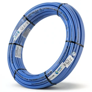 أنابيب HDPE PE 80 ضغط 6 بار قطر خارجي 63 مم سمك 2.9 مم لون أزرق | نيبروبلاست