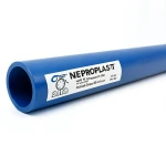 مواسير HDPE PE 80 ضغط 6 بار قطر خارجي 180 مم سمك 8.2 مم لون أزرق | نيبروبلاست