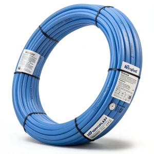 أنابيب HDPE نيبروبلاست PE 80 ضغط 6 بار قطر خارجي 75 مم سمك 3.5 مم لون ازرق | نيبروبلاست