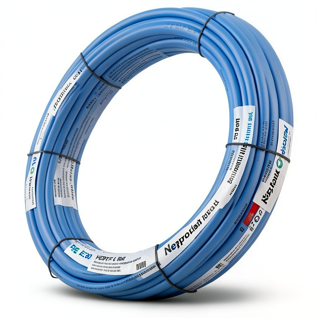Neproplast HDPE Pipes PE 80 Pressure 6 Bar Outside Diameter 90 mm Thickness 4.1 mm Blue | NEPROPLAST