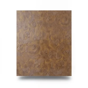 Italian Wallpaper Patterned Design Brown Color, Size 10mx0.70m, Model 14098