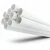 UPVC Pipes Al-Rajhi Nominal Pressure 21.7 Bar Size 3 inch Thickness 6.58 mm White Colour