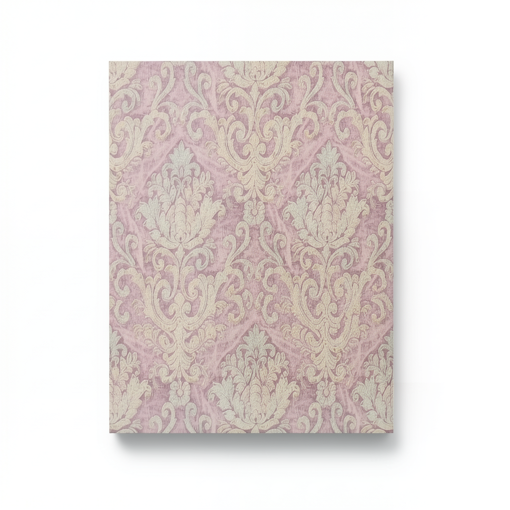 Italian Wall Covering 10m x 0.73m Pink Beige, Model 4247
