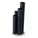 أنابيب HDPE الجودة   SDR 22  قطر خارجي 40 مم سمك 1.9 مم لون اسود