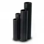 مواسير HDPE الجودة  ضغط 16 بار قطر خارجي 225 مم سمك 30.8 مم لون اسود