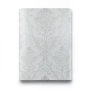 Italian Wallpaper 10m x 0.73m Pale Grey, Model 4241