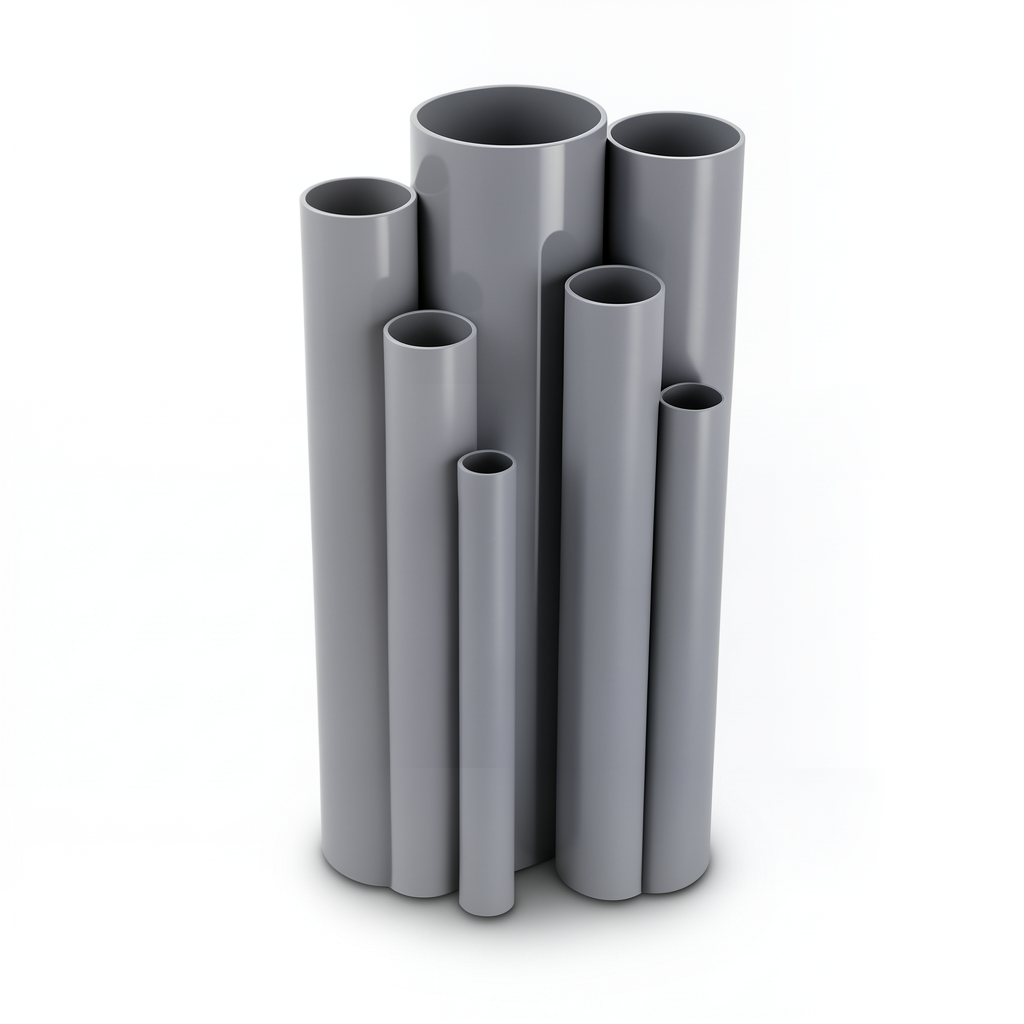 UPVC Pipes Nominal Pressure 6/20 Outside Diameter 315 mm Thickness 9.2 mm Gray