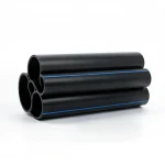 أنابيب HDPE الجودة   SDR 22  قطر خارجي 50 مم سمك 2.3 مم لون اسود
