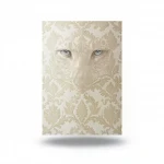 Italian wallpaper, beige color, patterned design, size 10 m x 0.70 m, model 13066