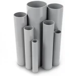 UPVC Pipes Pressure 10/20 Outside Diameter 90 mm Thickness 4.3 mm Gray