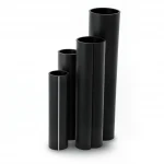 أنابيب HDPE الجودة   SDR 22  قطر خارجي 75 مم سمك 3.5 مم لون اسود