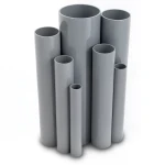 UPVC Pipes Nominal Pressure 10/20 Outside Diameter 400 mm Thickness 19.1 mm Gray