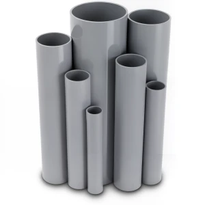 UPVC Pipes Nominal Pressure 10/20 Outside Diameter 125 mm Thickness 6.0 mm Gray