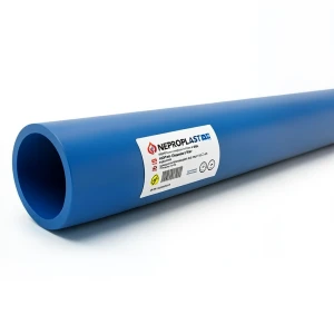مواسير HDPE PE 80 ضغط 6 بار قطر خارجي 355 مم سمك 16.2 مم لون أزرق | نيبروبلاست