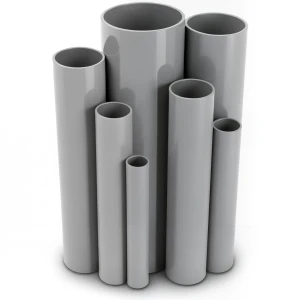 UPVC Pipes Pressure 10/20 Outside Diameter 250 mm Thickness 11.9 mm Gray