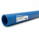 Neproplast HDPE Pipes PE 80 Pressure 6 Bar Outside Diameter 400 mm Thickness 18.2 mm Blue | NEPROPLAST