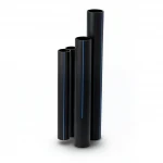أنابيب HDPE الجودة   SDR 22  قطر خارجي 280 مم سمك 12.8 مم لون اسود