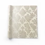 Italian wallpaper, beige color, patterned design, size 10 m x 0.70 m, model 13066