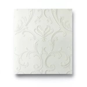 Italian Wallpaper Classic Design 10m x 0.70m Off White Color