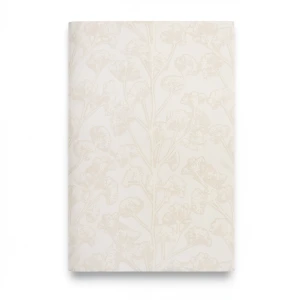 German Floral Wall Covering 10m x 0.53m Light Beige, Model 10029-02
