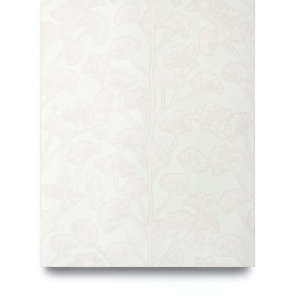 Floral Wallpaper 10m x 0.53m Off White Color, Model 10029-10