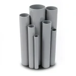 UPVC Pipes Nominal Pressure 10/20 Outside Diameter 75 mm Thickness 3.6 mm Gray