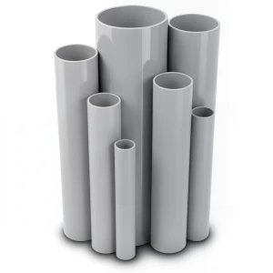 UPVC Pipes Nominal Pressure 10/20 Outside Diameter 400 mm Thickness 19.1 mm Gray