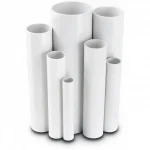 UPVC Pipes Modern Technology Nominal Pressure 2.5 Bar Outside Diameter 250 mm Thickness 2.0 mm White Colour