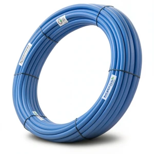 أنابيب HDPE PE 80 ضغط 4 بار قطر خارجي 50 مم سمك 1.8 مم أزرق | نيبروبلاست