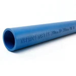 مواسير HDPE PE 80 ضغط 4 بار قطر خارجي 200 مم سمك 6.2 مم لون ازرق | نيبروبلاست