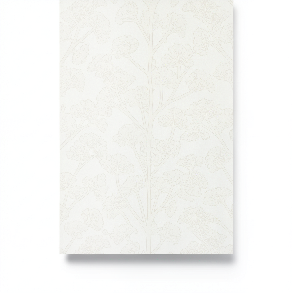 Floral Wallpaper 10m x 0.53m Off White Color, Model 10029-10