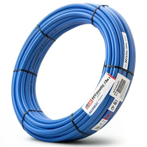 أنابيب HDPE PE 80 ضغط 4 بار قطر خارجي 125 مم سمك 3.9 مم لون أزرق | نيبروبلاست