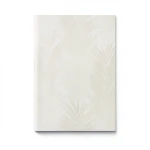 German Leaf Patterned Wallpaper 10m x 0.53m Light Beige, Model 10031-02