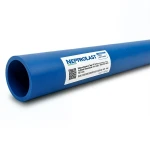 مواسير HDPE نيبروبلاست PE 80 ضغط 4 بار قطر خارجي 355 مم سمك 10.9 مم لون ازرق | نيبروبلاست