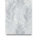 German Leaf Patterned Wallpaper 10m x 0.53m Gray, Model 10031-10