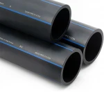 مواسير HDPE السعودي  PE 80 ضغط 5 بار قطر خارجي 560 مم سمك 21.4 مم لون اسود