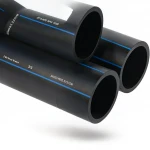 أنابيب HDPE السعودي  PE 80 ضغط 12.5 بار قطر خارجي 355 مم سمك 32.2 مم لون اسود
