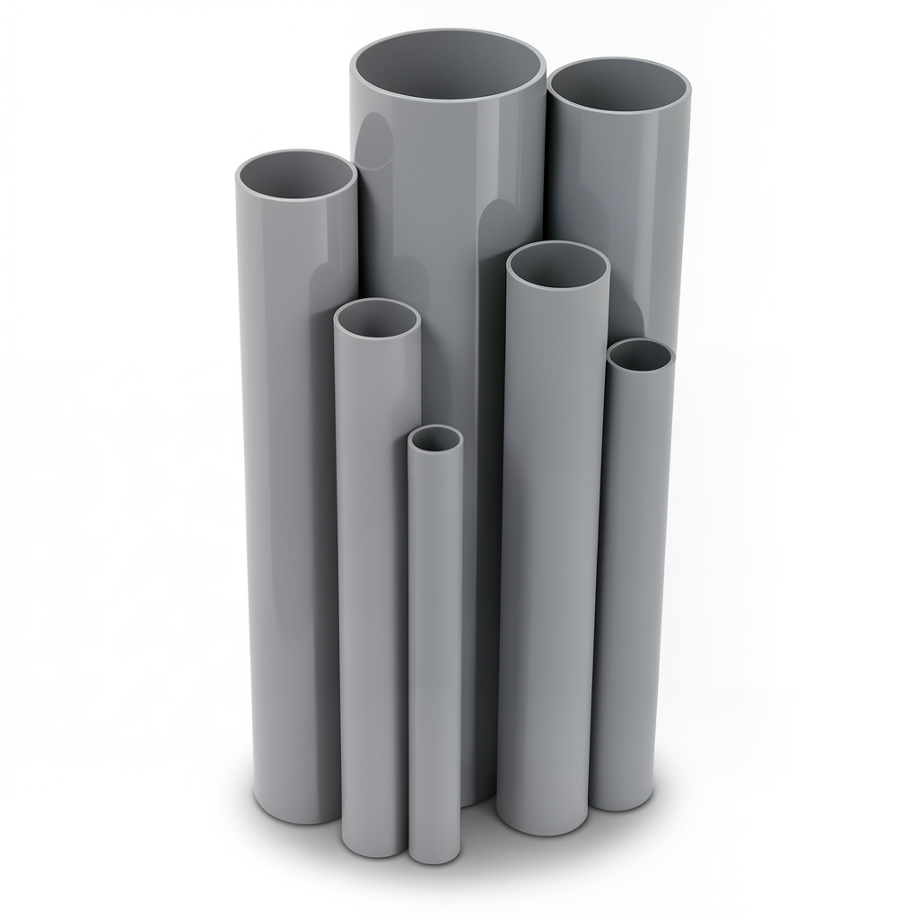 UPVC Pipes Nominal Pressure 16/20 Outside Diameter 32 mm Thickness 2.4 mm Gray
