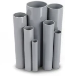 UPVC Pipes Nominal Pressure 16/20 Outside Diameter 40 mm Thickness 3.0 mm Gray