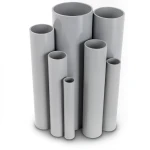 UPVC Pipes Nominal Pressure 16/20 Outside Diameter 75 mm Thickness 5.6 mm Gray
